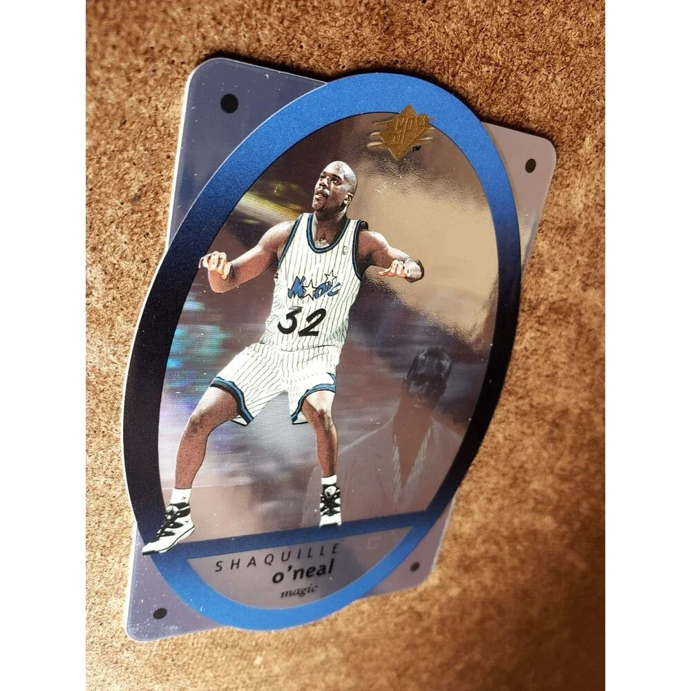 1996 Upper Deck SPx SHAQUILLE O'NEAL HOLO  Die Cut Insert Card #35 ORLANDO MAGIC
